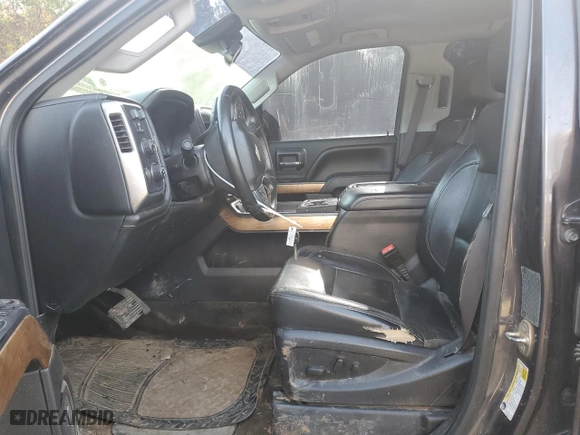 2015 Chevrolet Silverado 3500HD LTZ with VIN 1GC4K0E83FF587522, listed as a Copart auction lot 84627984 with 133,935 mi miles and Salvage Title. Bid and sale history available at carsss.com. Image 7.