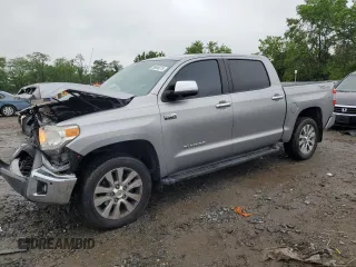 2015 Toyota Tundra Limited with VIN 5TFHY5F13FX467261, listed as a Copart auction lot 56846275 with 99,963 mi miles and Salvage title. Bid and sale history available at DreamBid. Image 1.