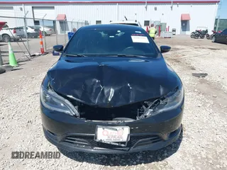 2016 Chrysler 200 S with VIN 1C3CCCBB5GN158260, listed as a IAAI auction lot 41981339 with 105,664 mi miles. Bid and sale history available at carsss.com. Image 13.