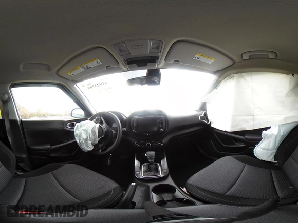 2021 Kia Soul S with VIN KNDJ23AU1M7763711, listed as a IAAI auction lot 41923709 with 34,512 mi miles and . Bid and sale history available at DreamBid. Image 18.