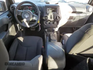 2018 Jeep Wrangler JK Unlimited Sport S with VIN 1C4BJWDG7JL909899, listed as a Copart auction lot 85688244 with 109,594 mi miles and Salvage Title. Bid and sale history available at carsss.com. Image 8.