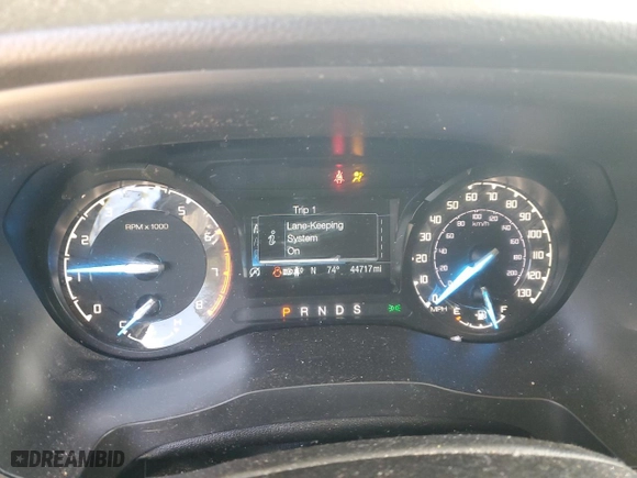 2020 Ford Ranger XL with VIN 1FTER4EH5LLA11130, listed as a Copart auction lot 50863545 with 44,717 mi miles and Salvage Title. Bid and sale history available at carsss.com. Image 9.