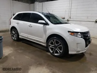 2013 Ford Edge Sport with VIN 2FMDK4AK4DBE19715, listed as a Copart auction lot 51563695 with 102,723 mi miles and Salvage Title. Bid and sale history available at carsss.com. Image 4.