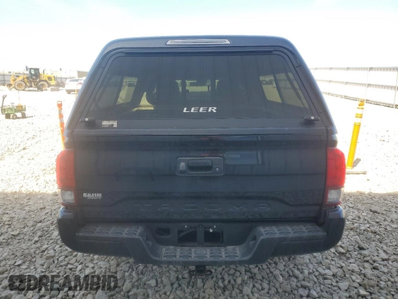 2021 Toyota Tacoma SR with VIN 3TYRX5GN9MT024483, listed as a Copart auction lot 55847115 with 22,523 mi miles and Salvage title. Bid and sale history available at DreamBid. Image 6.
