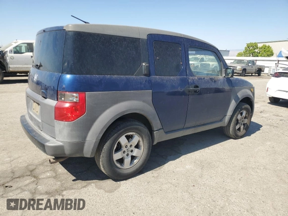 2003 Honda Element EX with VIN 5J6YH28543L051330, listed as a Copart auction lot 63259075 with 270,780 mi miles and Clean title. Bid and sale history available at DreamBid. Image 3.