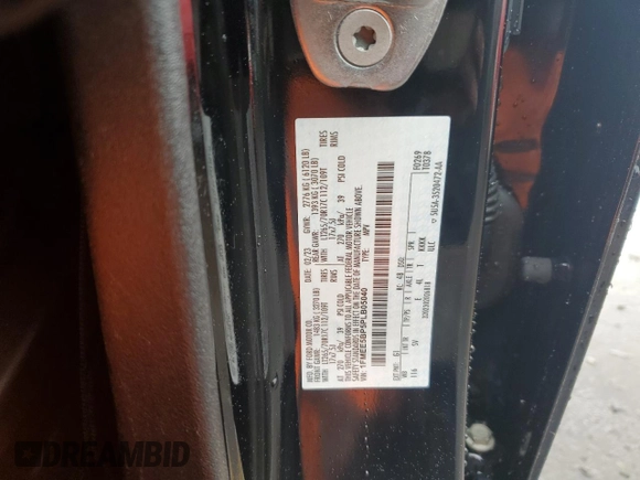 2023 Ford Bronco with VIN 1FMEE5BP5PLB05040, listed as a Copart auction lot 55619375 with 25,856 mi miles and Salvage title. Bid and sale history available at DreamBid. Image 12.