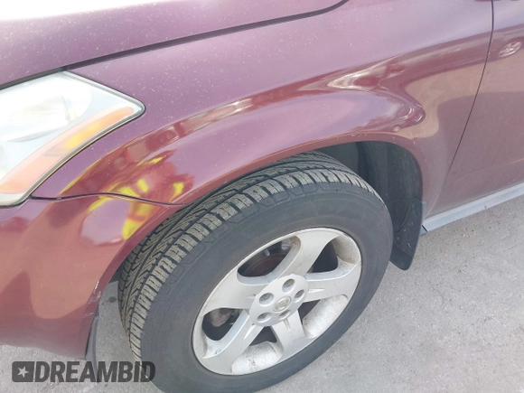 2007 Nissan Murano S with VIN JN8AZ08W67W600245, listed as a IAAI auction lot 41804161 with 144,554 mi miles and . Bid and sale history available at DreamBid. Image 14.