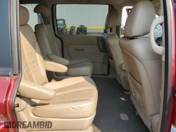 2008 Kia Sedona LX with VIN KNDMB233586242613, listed as a Copart auction lot 69119124 with 163,322 mi miles and Clean Title. Bid and sale history available at carsss.com. Image 11.