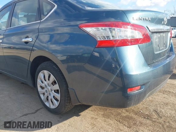2014 Nissan Sentra SV with VIN 3N1AB7APXEY211662, listed as a IAAI auction lot 41689581 with 100,269 mi miles and . Bid and sale history available at DreamBid. Image 16.