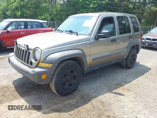 2006 Jeep Liberty Sport z VIN 1J4GL48K96W224905, wystawiony jako IAAI lot #42426906 z przebiegiem 168 159 mil mil oraz . Historia ofert i sprzedaży dostępna na DreamBid. Obrazek 2.