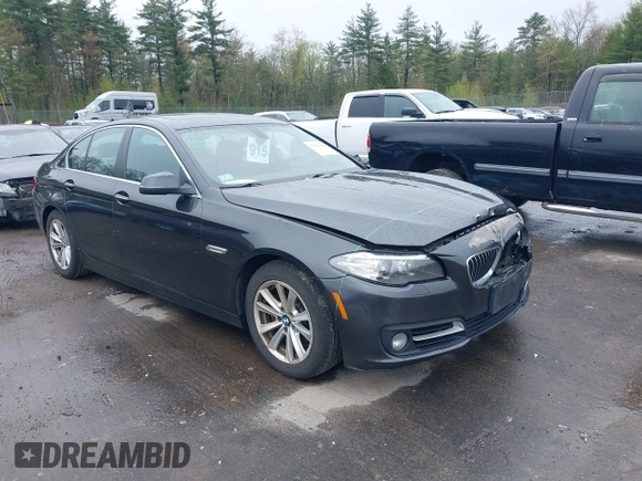 2015 BMW 5 Series 528i xDrive with VIN WBA5A7C59FG142685, listed as a IAAI auction lot 42181388 with 124,482 mi miles and . Bid and sale history available at DreamBid. Image 1.