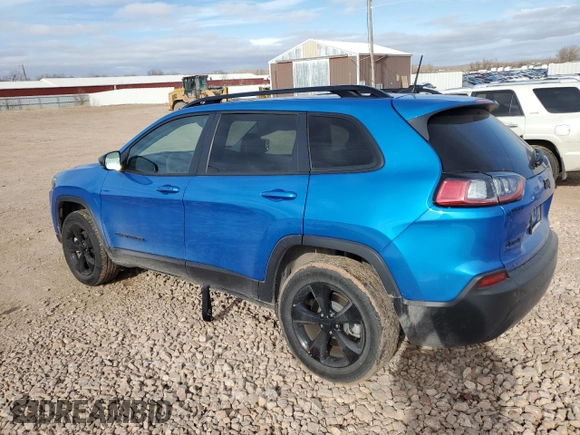 2023 Jeep Cherokee Altitude Lux with VIN 1C4PJMMB8PD104673, listed as a Copart auction lot 44190335 with 26,617 mi miles and Salvage Title. Bid and sale history available at carsss.com. Image 2.