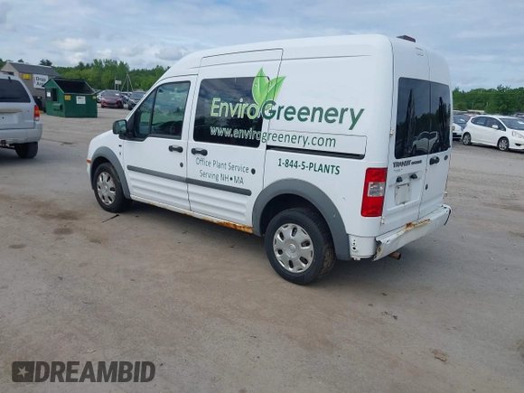 2010 Ford Transit Connect XLT with VIN NM0LS6BN1AT031550, listed as a IAAI auction lot 42383550 with 175,197 mi miles and . Bid and sale history available at DreamBid. Image 3.