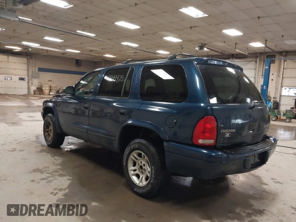 2003 Dodge Durango SLT with VIN 1D4HS48N53F630167, listed as a IAAI auction lot 41844975 with 239,212 mi miles and . Bid and sale history available at DreamBid. Image 3.
