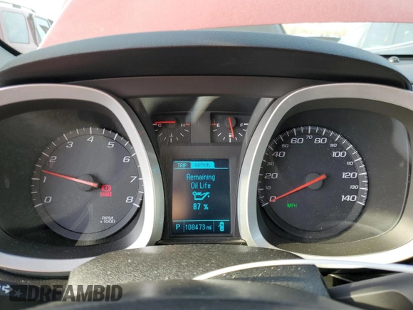 2013 Chevrolet Equinox LT with VIN 2GNALDEK4D6229492, listed as a Copart auction lot 49222885 with 108,473 mi miles and Salvage Title. Bid and sale history available at carsss.com. Image 9.