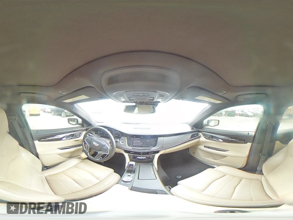 2019 Cadillac CT6 Luxury AWD with VIN 1G6KB5RS7KU123104, listed as a Copart auction lot 54058065 with 75,921 mi miles and Salvage title. Bid and sale history available at DreamBid. Image 14.