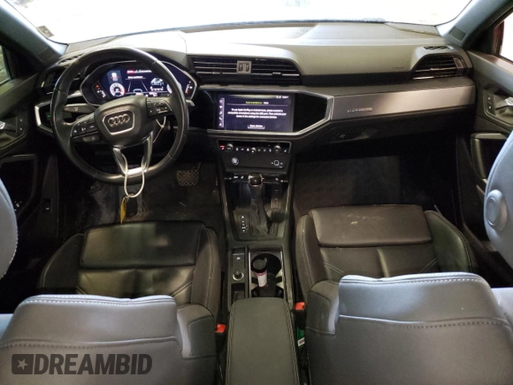 2020 Audi Q3 S line Premium Plus with VIN WA1EECF35L1016567, listed as a Copart auction lot 51137313 with 38,294 mi miles. Bid and sale history available at carsss.com. Image 8.