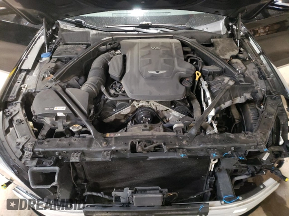 2017 Genesis G80 3.8L with VIN KMHGN4JE1HU199075, listed as a Copart auction lot 72238284 with 41,891 mi miles and Salvage Title. Bid and sale history available at carsss.com. Image 11.