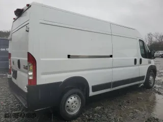2021 Ram ProMaster Cargo Van with VIN 3C6LRVDG8ME555161, listed as a Copart auction lot 43666345 with 45,369 mi miles and Clean Title. Bid and sale history available at carsss.com. Image 3.