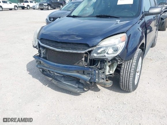 2017 Chevrolet Equinox LS with VIN 2GNFLEEK6H6208063, listed as a IAAI auction lot 41879944 with 155,263 mi miles. Bid and sale history available at carsss.com. Image 6.