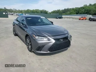 2021 Lexus ES 350 F Sport with VIN 58AGZ1B17MU097619, listed as a Copart auction lot 53339995 with 24,989 mi miles and Salvage title. Bid and sale history available at DreamBid. Image 13.