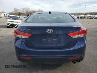 2013 Hyundai Elantra Coupe SE with VIN KMHDH6AE0DU010769, listed as a Copart auction lot 82054844 with 103,963 mi miles and Salvage Title. Bid and sale history available at carsss.com. Image 6.