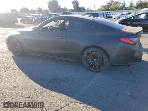 2023 BMW M4 Competition with VIN WBS33AZ09PCL12350, listed as a Copart auction lot 76828464 with 16,545 mi miles and Salvage Title. Bid and sale history available at carsss.com. Image 2.