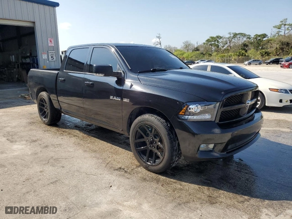 2009 Dodge Ram 1500 Sport with VIN 1D3HB13T89S790245, listed as a Copart auction lot 43727645 with 209,917 mi miles and Salvage Title. Bid and sale history available at carsss.com. Image 4.