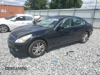 2011 Infiniti G25 x z VIN JN1DV6AR2BM451982, wystawiony jako Copart lot #52515285 z przebiegiem 129 438 mil mil oraz Nie do naprawy • Non repairable. Historia ofert i sprzedaży dostępna na DreamBid. Obrazek 1.