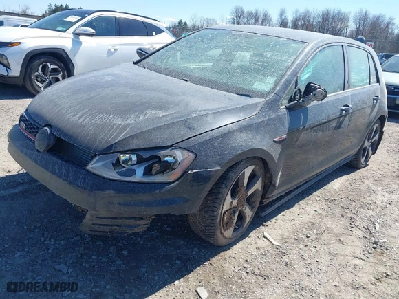 2016 Volkswagen Golf GTI S with VIN 3VW5T7AU0GM055169, listed as a IAAI auction lot 41889947 with 131,789 mi miles. Bid and sale history available at carsss.com. Image 2.