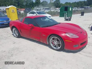 2009 Chevrolet Corvette with VIN 1G1YZ25E995108425, listed as a IAAI auction lot 42601787 with 23,734 mi miles and . Bid and sale history available at DreamBid. Image 1.