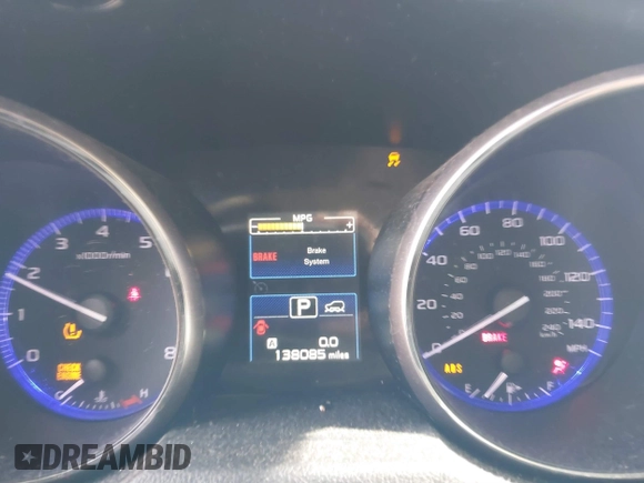 2016 Subaru Outback 2.5i Premium with VIN 4S4BSADC7G3321597, listed as a IAAI auction lot 41887546 with 138,085 mi miles. Bid and sale history available at carsss.com. Image 7.