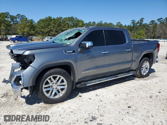 2021 GMC Sierra 1500 with VIN 3GTP8DET9MG248041, listed as a Copart auction lot 47793535 with Not Provided miles and Salvage Title. Bid and sale history available at DreamBid. Image 1.