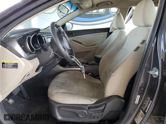 2015 Kia Optima LX with VIN 5XXGM4A70FG442144, listed as a Copart auction lot 55502955 with 118,429 mi miles and Clean Title. Bid and sale history available at DreamBid. Image 7.
