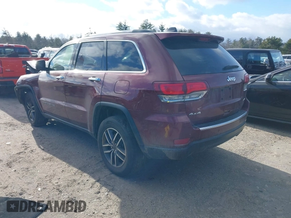 2021 Jeep Grand Cherokee 80th Anniversary with VIN 1C4RJFBG4MC579984, listed as a IAAI auction lot 41242952 with 120,151 mi miles and . Bid and sale history available at DreamBid. Image 3.