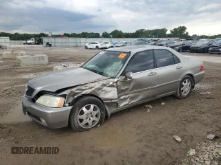 2002 Acura RL z VIN JH4KA96552C015431, wystawiony jako Copart lot #58799325 z przebiegiem Nie podano mil oraz Szkoda całkowita • Salvage title. Historia ofert i sprzedaży dostępna na DreamBid. Obrazek 1.