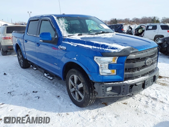 2015 Ford F-150 XLT with VIN 1FTEW1EG6FFA09095, listed as a IAAI auction lot 41574955 with 87,273 mi miles and . Bid and sale history available at DreamBid. Image 1.