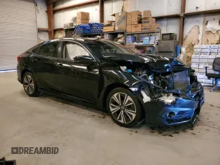 2017 Honda Civic Sedan EX-L with VIN 2HGFC1F75HH650589, listed as a Copart auction lot 77036554 with 130,080 mi miles and Clean Title. Bid and sale history available at carsss.com. Image 4.