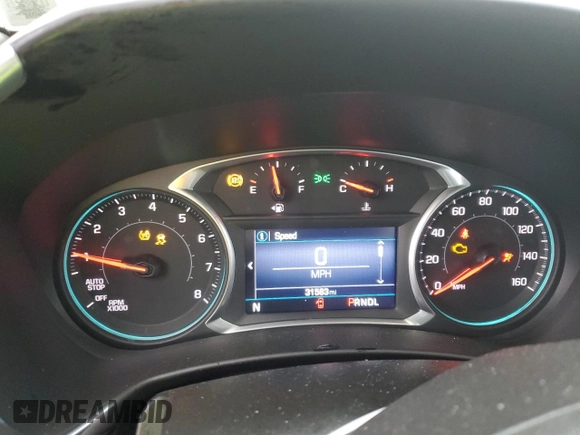 2021 Chevrolet Equinox LT with VIN 2GNAXUEV5M6100594, listed as a Copart auction lot 49655725 with 31,583 mi miles and Salvage Title. Bid and sale history available at DreamBid. Image 9.
