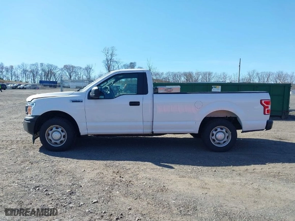 2019 Ford F-150 XL with VIN 1FTMF1CB1KKC53743, listed as a IAAI auction lot 41910136 with 106,461 mi miles. Bid and sale history available at carsss.com. Image 14.