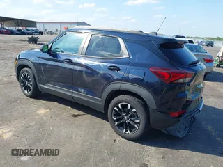 2021 Chevrolet TrailBlazer LT with VIN KL79MPSL9MB117658, listed as a IAAI auction lot 42076453 with 53,530 mi miles and . Bid and sale history available at DreamBid. Image 3.