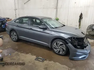2021 Volkswagen Jetta SEL with VIN 3VWE57BU1MM089075, listed as a Copart auction lot 61463625 with 76,237 mi miles and Salvage title. Bid and sale history available at DreamBid. Image 4.