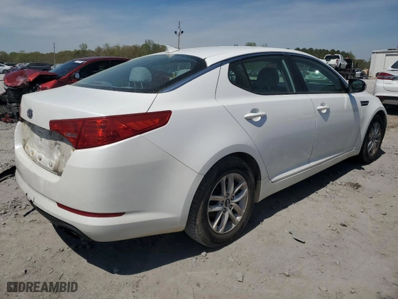 2011 Kia Optima LX with VIN KNAGM4A76B5072961, listed as a Copart auction lot 47438435 with 195,873 mi miles and Salvage Title. Bid and sale history available at carsss.com. Image 3.