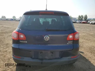 2011 Volkswagen Tiguan SEL with VIN WVGBV7AX1BW504132, listed as a Copart auction lot 64467484 with Not Provided miles and Salvage Title. Bid and sale history available at DreamBid. Image 6.
