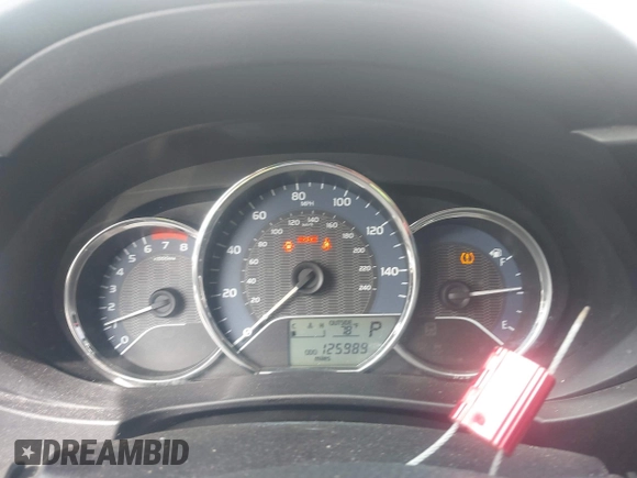 2016 Toyota Corolla L with VIN 2T1BURHE5GC573560, listed as a IAAI auction lot 41821930 with 125,989 mi miles and . Bid and sale history available at DreamBid. Image 7.