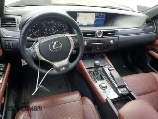 2013 Lexus GS with VIN JTHBE1BL4D5000758, listed as a Copart auction lot 53100215 with 105,444 mi miles and Salvage Title. Bid and sale history available at carsss.com. Image 8.