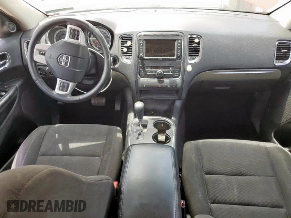 2013 Dodge Durango SXT with VIN 1C4RDHAG8DC694849, listed as a Copart auction lot 61415165 with 92,536 mi miles and Salvage title. Bid and sale history available at DreamBid. Image 8.