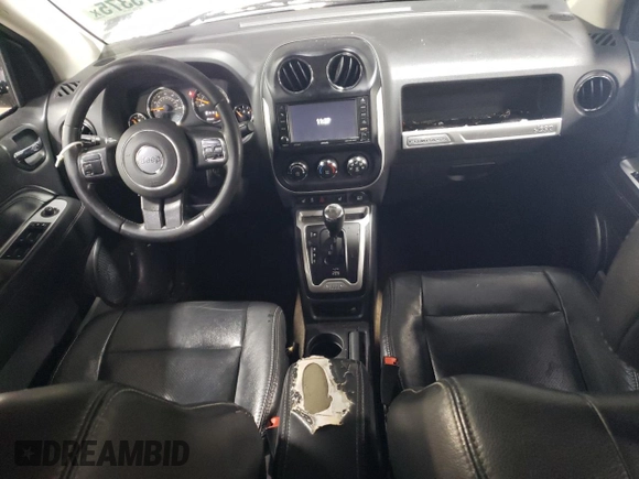 2014 Jeep Compass Latitude with VIN 1C4NJCEA2ED887736, listed as a Copart auction lot 51675375 with 103,403 mi miles and Salvage Title. Bid and sale history available at carsss.com. Image 8.