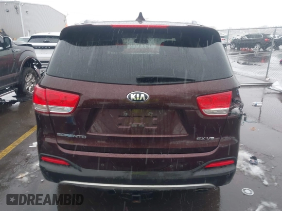 2016 Kia Sorento EX with VIN 5XYPHDA51GG061449, listed as a IAAI auction lot 41624702 with 1 mi miles. Bid and sale history available at carsss.com. Image 15.