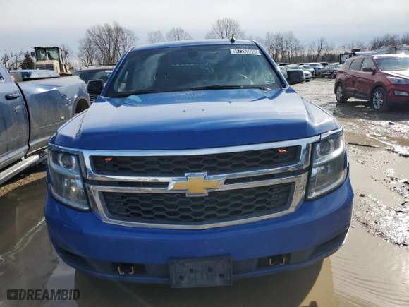 2018 Chevrolet Tahoe Commercial with VIN 1GNSKDEC9JR322847, listed as a Copart auction lot 47268995 with 96,496 mi miles and Clean Title. Bid and sale history available at carsss.com. Image 5.